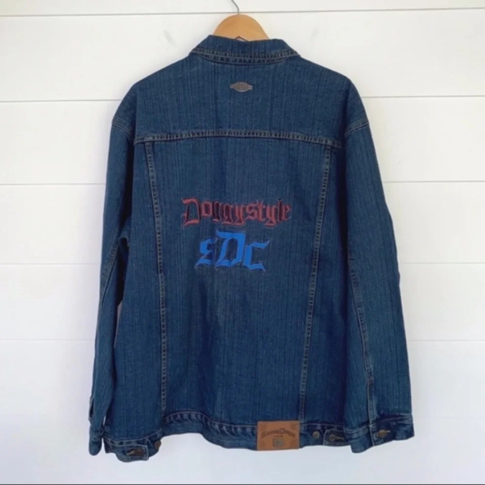 90s Y2K Snoop Dogg Doggystyle Denim Jacket XL